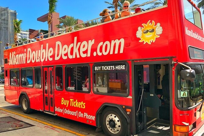 City Half Day Tour of Miami by Bus With Sightseeing Cruise