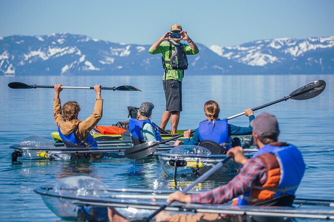 Clear Kayak Tour of Lake Tahoe