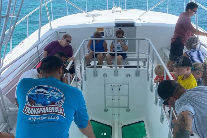 Day Tour Glass Bottom Boat In Islamorada