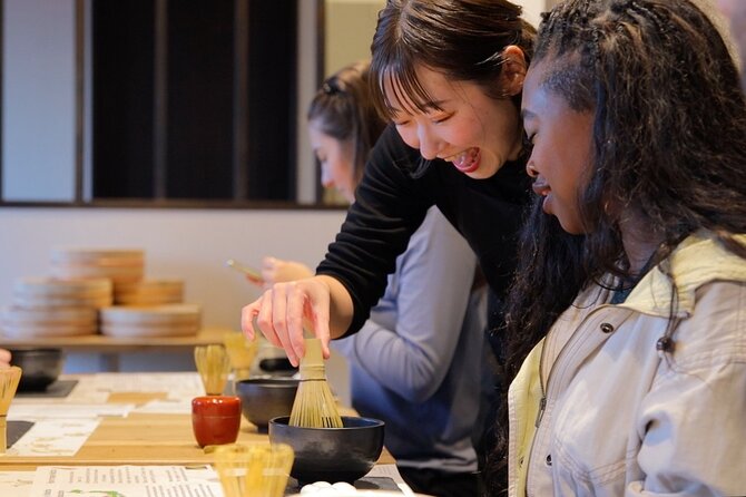 【New Open!】Matcha Making Osaka! Japanese Sweets Set!