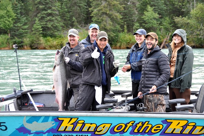 Full Day Alaska Salmon Fishing on the Kenai Peninsula