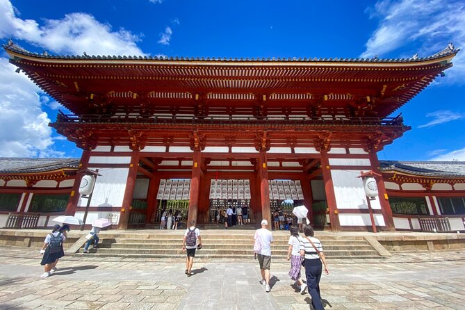 Full Day Tour to Fushimi Inari, Nara Park and Osaka From Kyoto