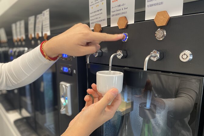 Guided Sake Flight in Asakusa Up to 10 Kinds of Sake