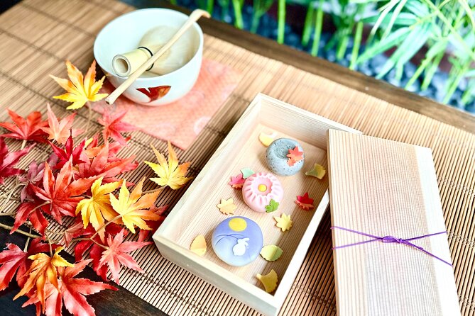 Japanese Sweets Making With Tea Ceremony in Pirvate Studio