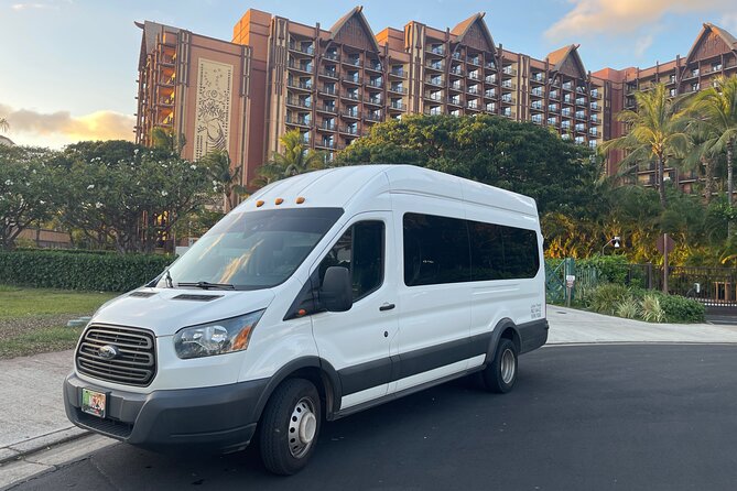 Kahului OGG Airport and Kihei Wailea Hotels Private Transfer