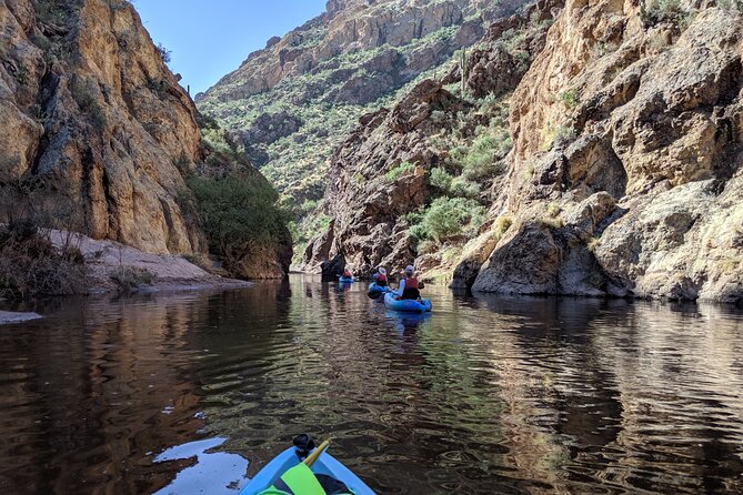 Kayaking 3 Hr Canyon & Cliffside on Saguaro Lake