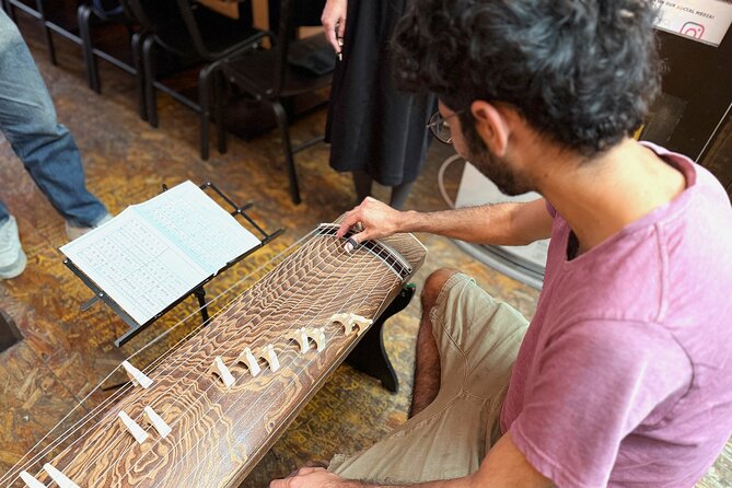Kyoto Japanese Koto Musical Instrument Workshop