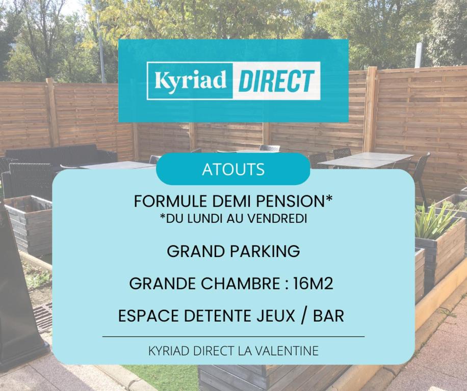 Kyriad Direct Marseille East La Valentine - Hotel Overview