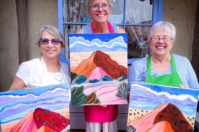 Magic on Canvas Painting Class at Artful Soul Santa Fe