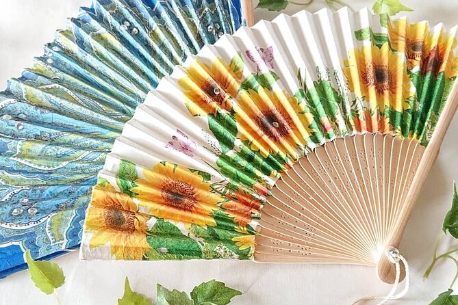 Making Traditional Japanese Cultural Fans in Shinagawa