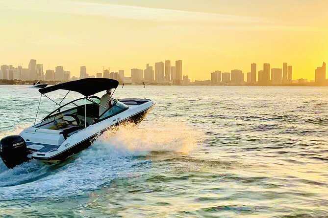 Miami: Private Boat Rental With Captain, Sandbars, and More