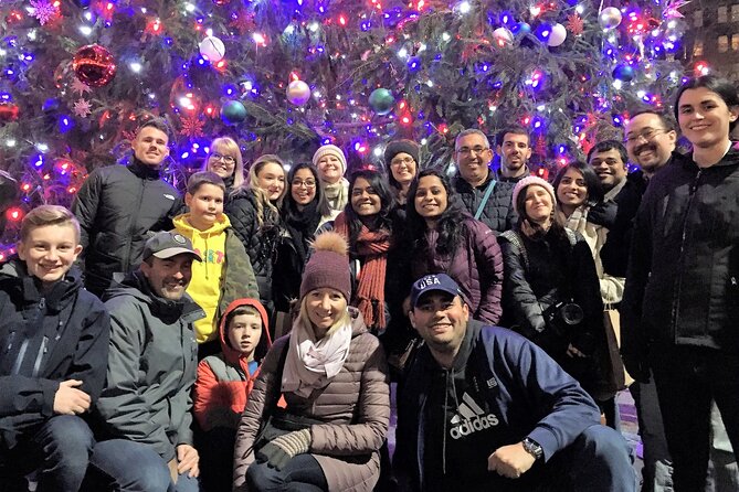 New York Holiday Lights and Sights Walking Tour