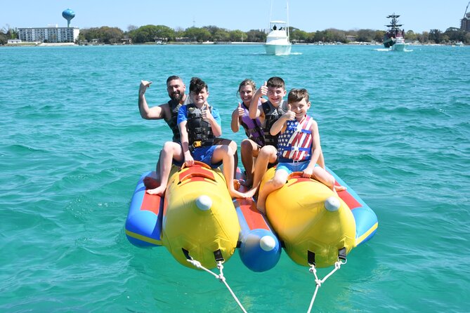 Private Banana Boat and Dolphin Spotting Experience