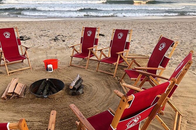 Private Beach Fire Montauk