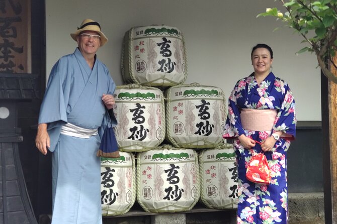 Private Fujinomiya Town in Kimono Guided Tour/C-G