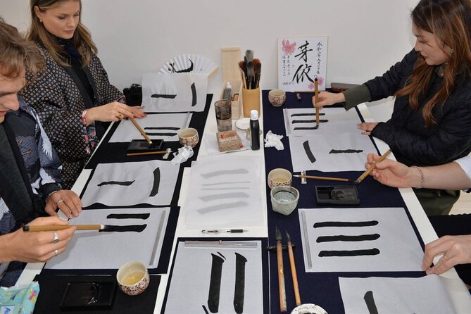 Private Japanese Calligraphy Class in Shibuya Tokyo