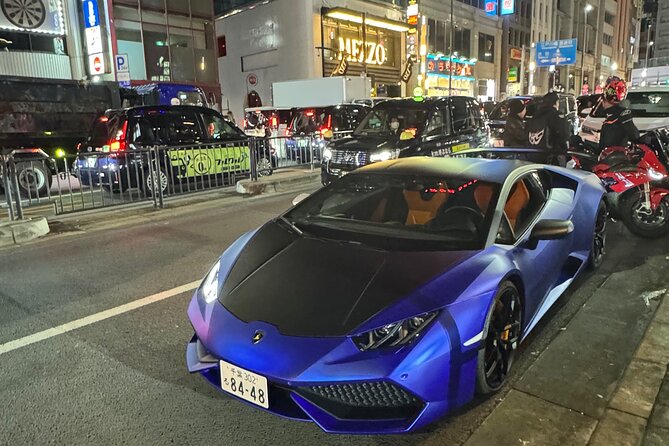 Private Lamborghini Tour in Tokyo,Daikoku PA JDM
