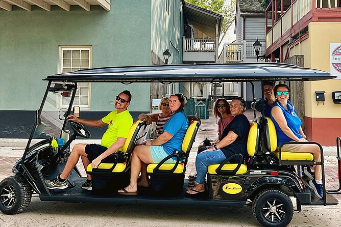 Riding Through History of St.Augustine: Premium Tour With Pick up