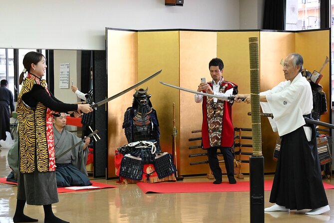 Samurai Experience Half Day Private Tour From Nagoya