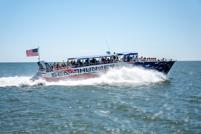 Sea Thunder Cruise-2 Hour Tour Surrounded by Dolphins in S.C