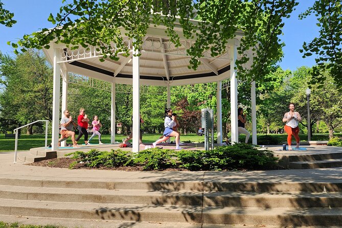Shared Yoga and Coffee Experience On The Trolley Pub - Overview of the Experience