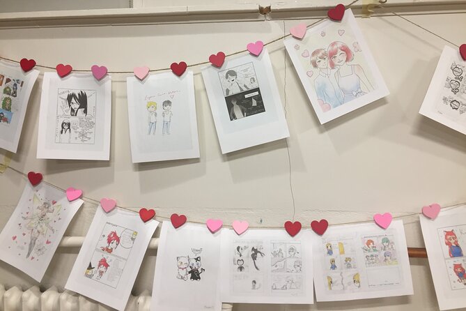 Shibuya Small-Group Manga Cultural Drawing Class