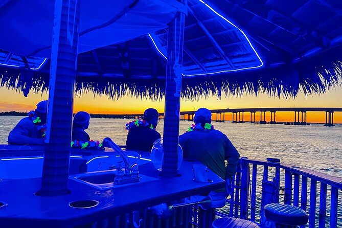 TAILFINS Destin Tiki Boat/Sunset/Crab Island/Destin Harbor