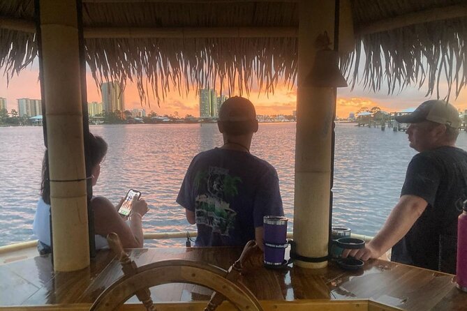 Tiki Boat Sunset Cruise Tour