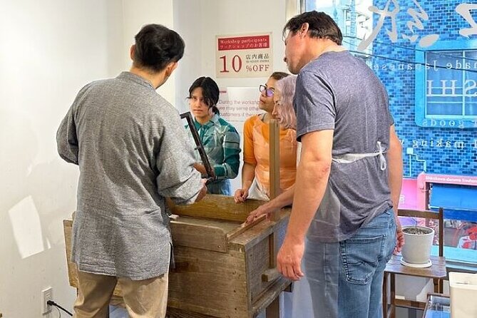 Tokyo 6hr Private Guided Tour & Washi Papermaking