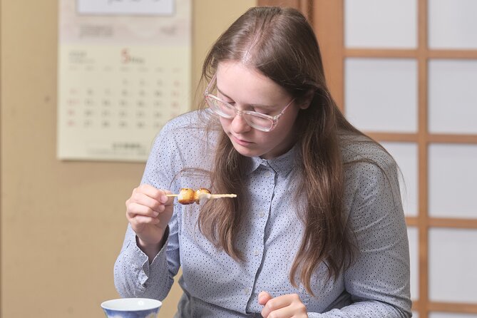 Tokyo Calligraphy Experience Japanese Treats With Green Tea