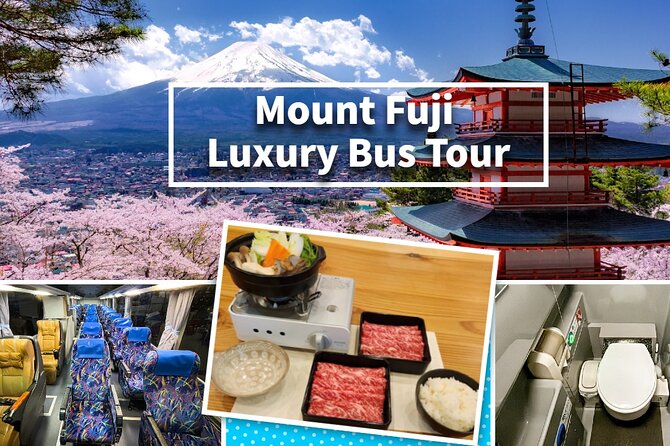 Tokyo: Mt. Fuji and Lake Kawaguchi 1-Day Luxury Bus Tour