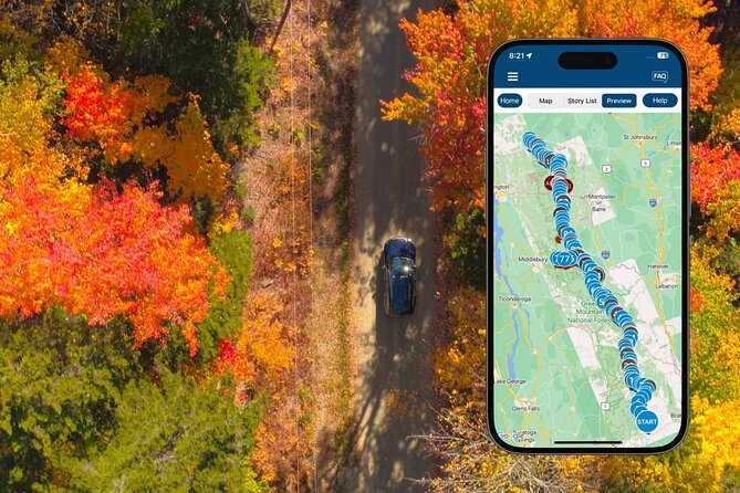 Vermont RT 100 Self Guided Driving Audio Tour