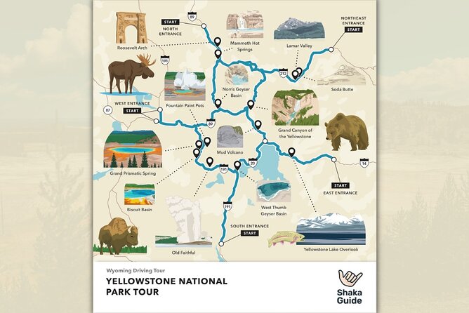 Yellowstone National Park Audio Driving Tour - Overview of the Yellowstone Audio Driving Tour