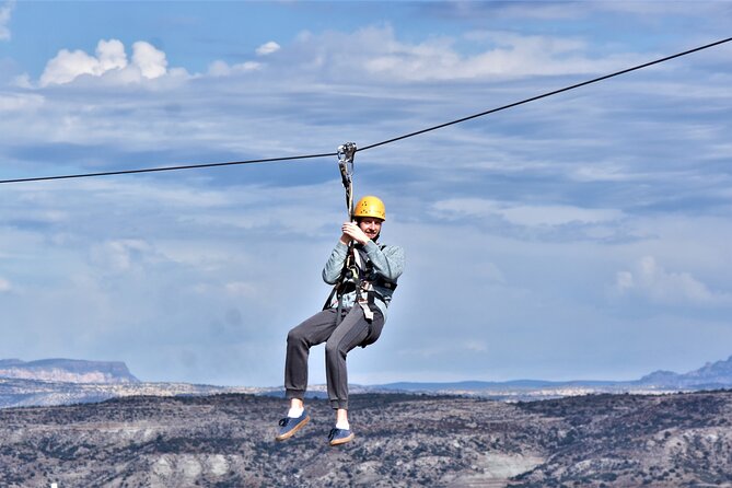 Zip Line Tour at Out of Africa Wildlife Park in Sedona,Camp Verde