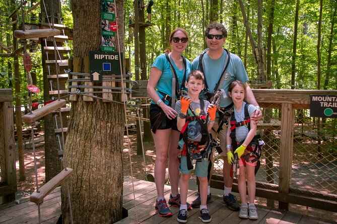 Ziplining and Climbing at The Adventure Park at Virginia Aquarium - Overview and Location