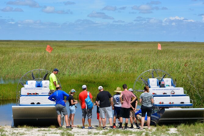 60 Minute Small Group Semi Private Everglades River Of Grass Airboat Charter - Tour Inclusions and Amenities