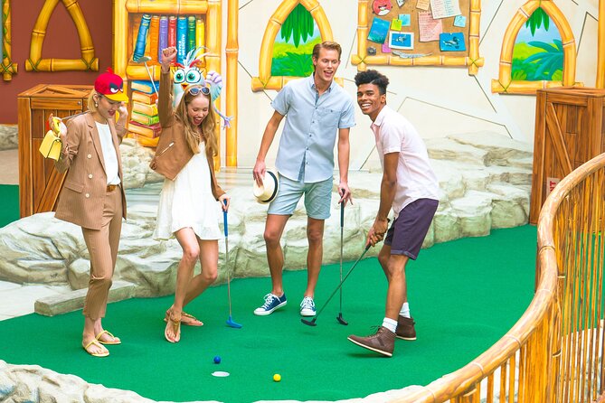 American Dream Angry Birds Indoor Mini Golf Ticket - Pricing and Reservation Details