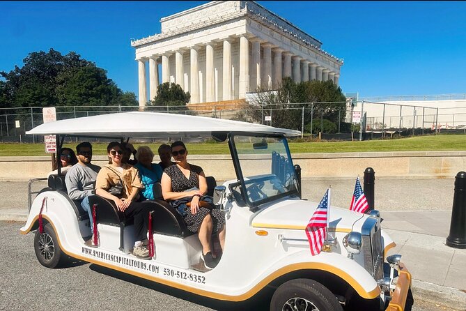 American History and DC Monuments Tour by Covered Vintage Car - Exploring Significant Landmarks