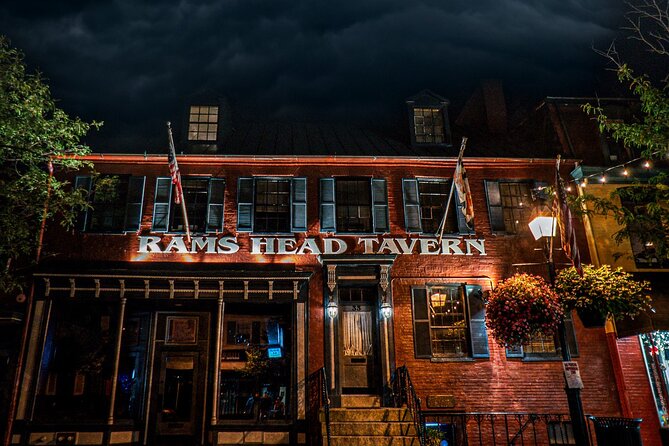 Annapolis Ghost Tours Boos & Booze Haunted Pub Crawl - Meeting and Pickup Information