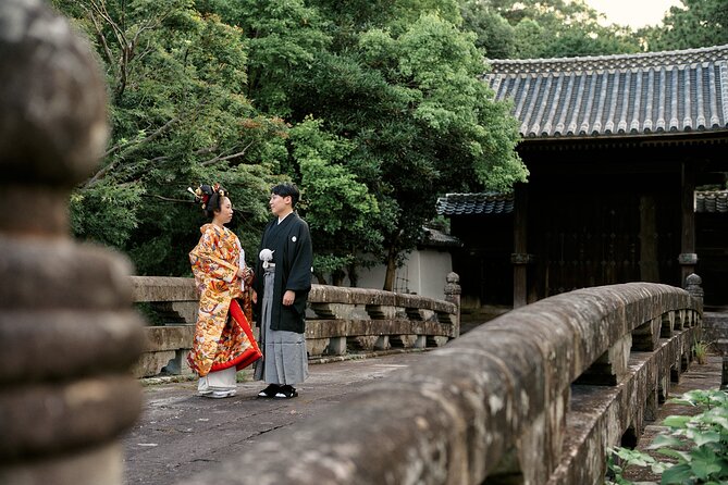 Anniversary Japanese Wedding Photo Plan Japanese Culture - Shiromuku and Iroutikake - The Elegant Bridal Attire