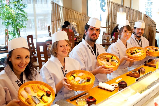 Asakusa Sushi Making at Tama Sushi - Guidance From Professional Sushi Instructors