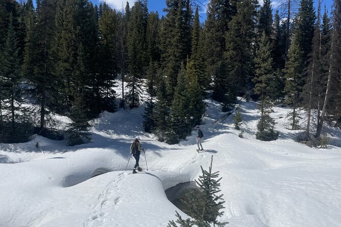 Backcountry Snowshoeing in Pristine Utah Mountains - Discovering the Frozen Lake and Waterfall