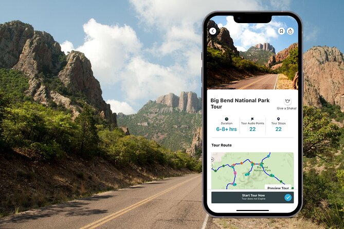 Big Bend National Park Self Guided Audio Tour Guide - Key Features of the Tour