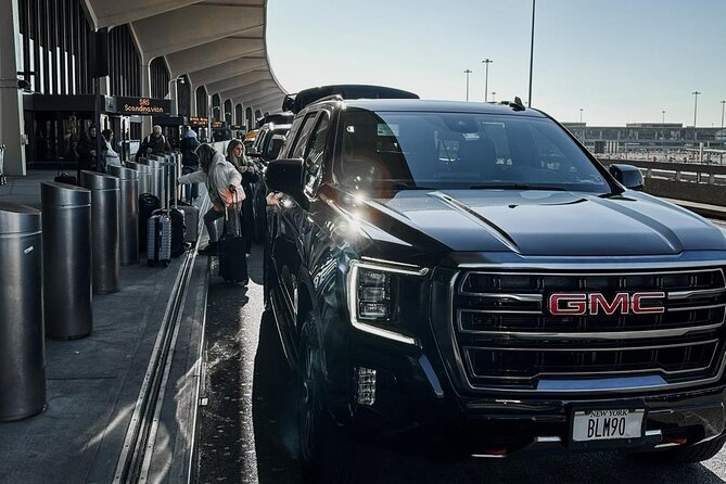 Black SUV Transfer From or To JFK, LGA, EWR - All Fees Included - Pickup and Drop-off Details