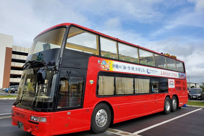Double-Decker Open Top Bus Okinawa to Umikaji Terrace - Route and Highlights