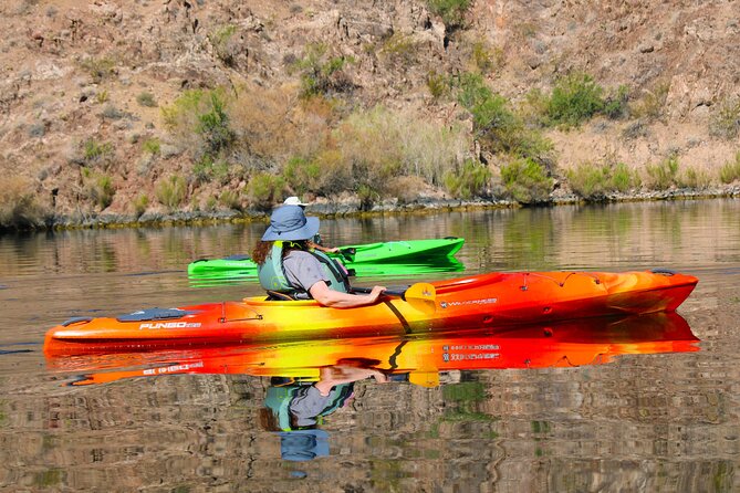 Emerald Cave Las Vegas Kayak Tour - Self Drive - Colorado River Scenery