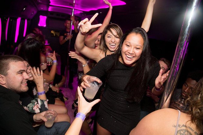 Epic Nightclub Crawl With Party Bus Ride & Free Drinks - Top Nightclubs on the Itinerary