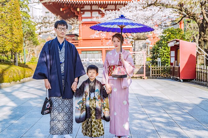Family Kimono Experience & Photography in Asakusa Tokyo HANAYAKA - Included in the Experience