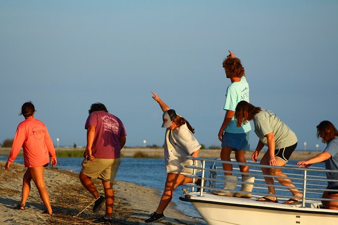 Folly Beach Eco Boat Excursion and Morris Island Drop Off - Exploring the Vessel and Amenities