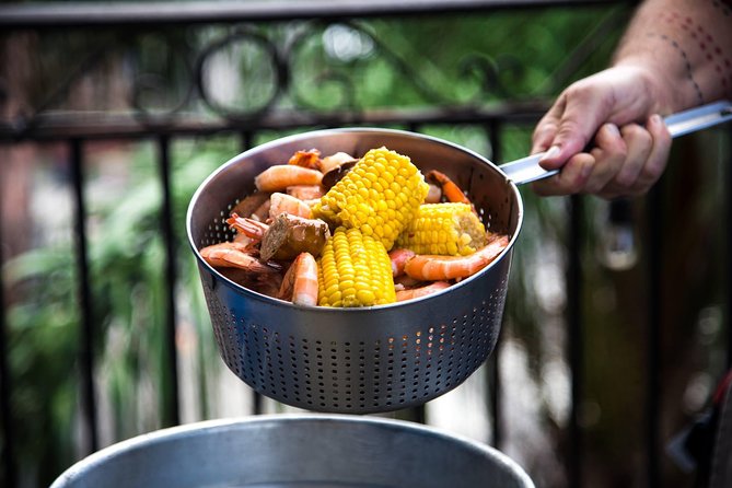 French Quarter Shrimp Boil & Live Music - Menu Details